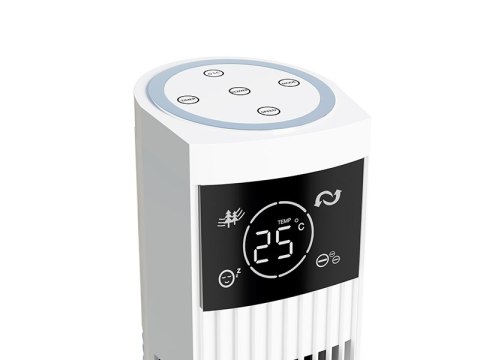 44-653# Wentylator kolumnowy xxl 121cm 90w biały