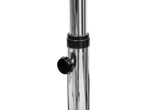 44-655# Wentylator stojący 16" 60w srebrny metalowy