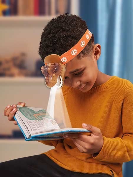 Latarka czołowa t-rex brainstorm