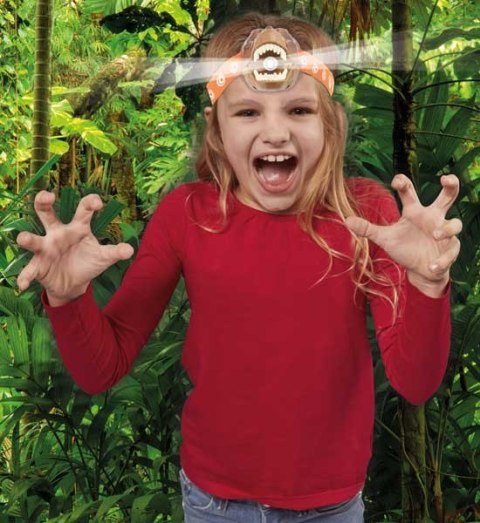 Latarka czołowa t-rex brainstorm