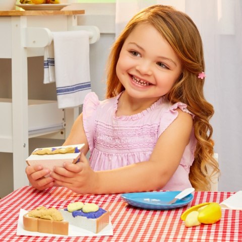 Zestaw creative chefs kanapki masło orzechowe, dżem