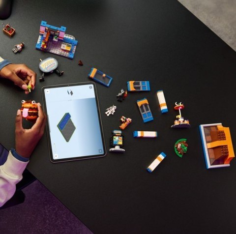 Klocki fotnite 77076 restauracja durrr burgerownia