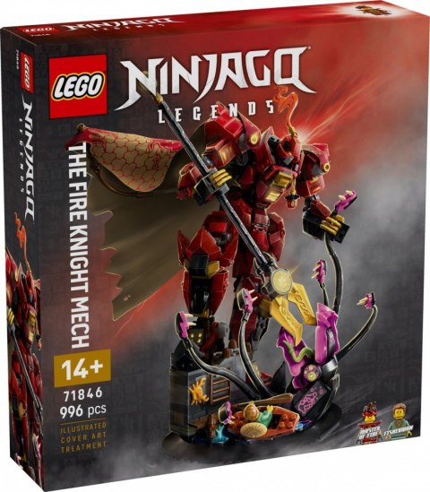 Klocki ninjago 71846 mech ognistego rycerza