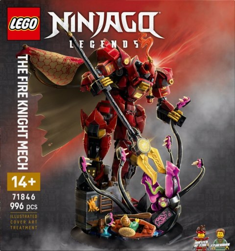 Klocki ninjago 71846 mech ognistego rycerza