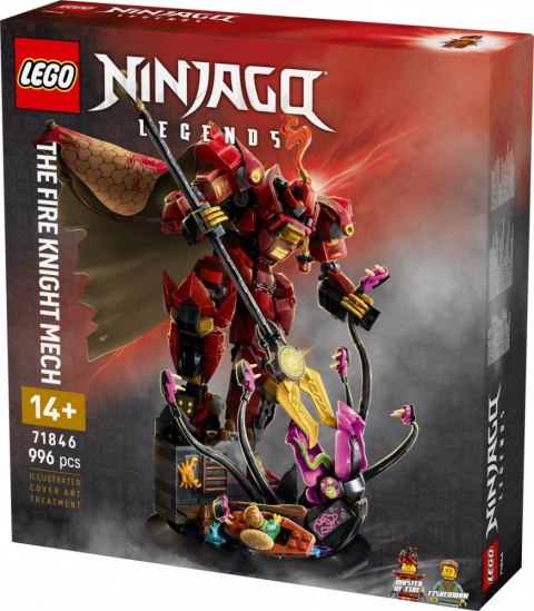 Klocki ninjago 71846 mech ognistego rycerza