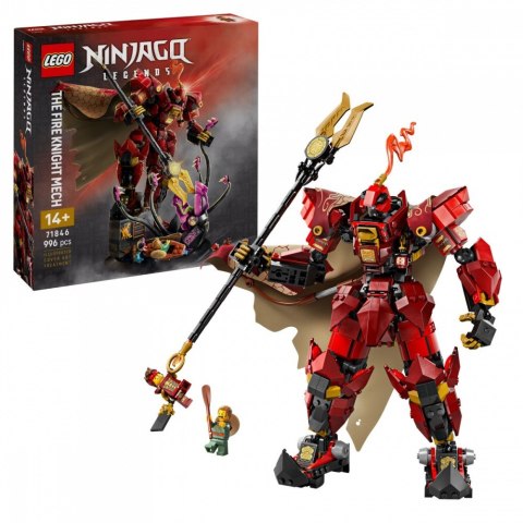Klocki ninjago 71846 mech ognistego rycerza