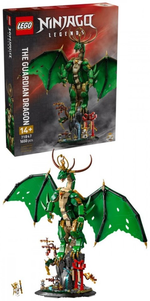 Klocki ninjago 71847 smok - strażnik