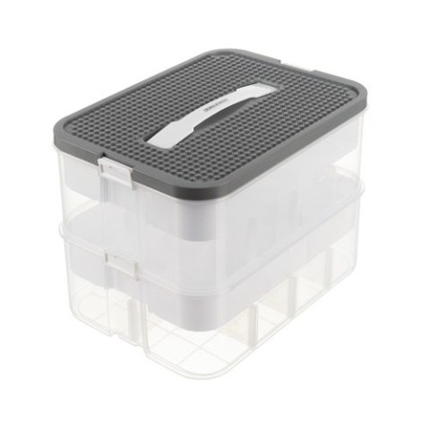 Pudełko na klocki- 2 poziomy Kruzzel 25756