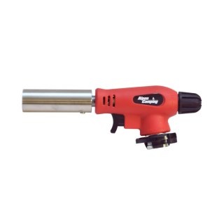 Palnik na kartusze Alpen Camping, zakres pracy 360°,temperatura płomienia 1300 st. C., zapłon piezoelektryczny, OLIMP