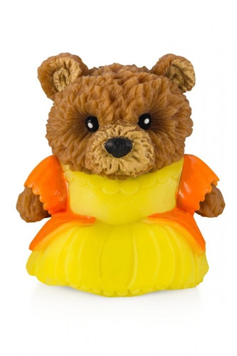 Figurki strojnisie - baśniowe misie - 2-pack czerwony kapturek+wilk+żółta sukienka księżniczki.