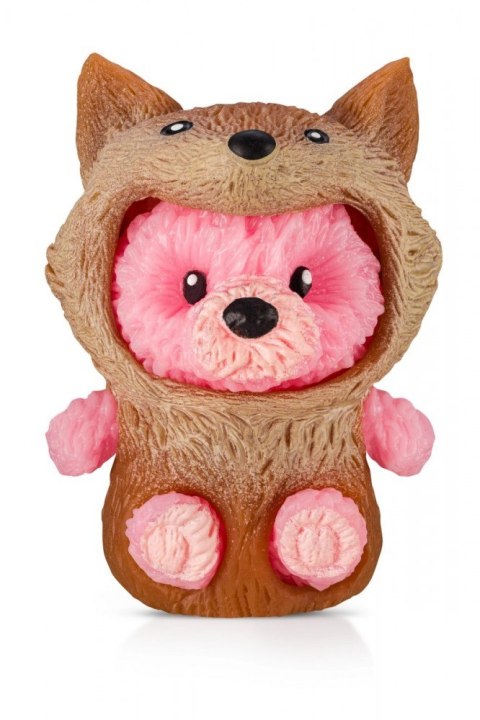 Figurki strojnisie - baśniowe misie - 2-pack czerwony kapturek+wilk+żółta sukienka księżniczki.