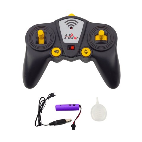 Wóz Samochód Strażacki Z Wysięgnikiem Funkcja Lania Wody 1:24