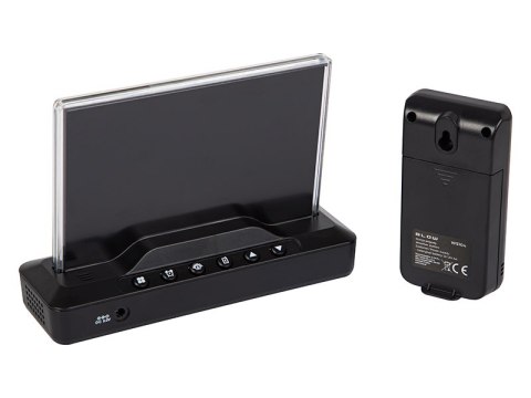 50-386# Stacja pogodowa bezprzewodowa blow ws104 czarna"