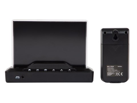 50-386# Stacja pogodowa bezprzewodowa blow ws104 czarna"