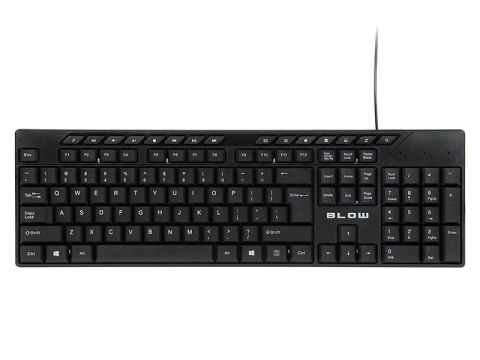 84-226# Klawiatura blow kp-122 usb czarna