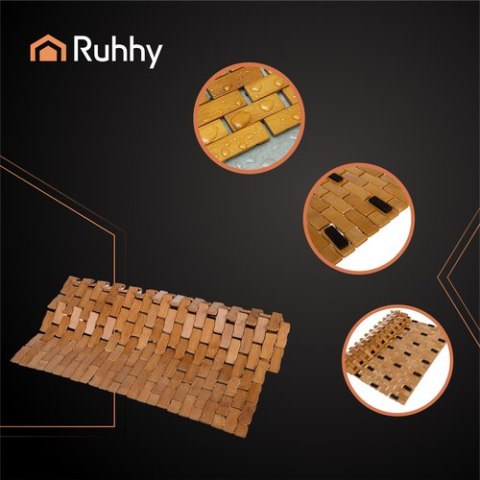 Mata bambusowa antypoślizgowa Ruhhy 26048