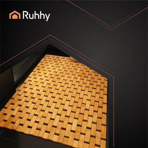 Mata bambusowa antypoślizgowa Ruhhy 26048