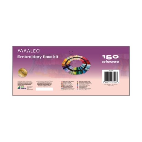 Mulina - zestaw do haftowania 150 kolorów 25662