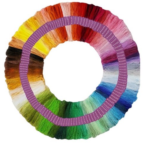 Mulina - zestaw do haftowania 150 kolorów 25662