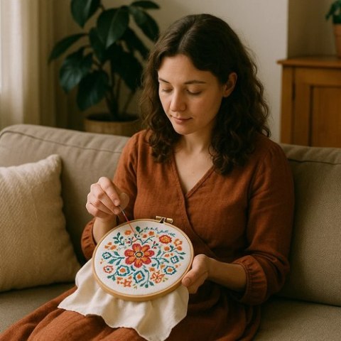 Mulina - zestaw do haftowania 50 kolorów 25680