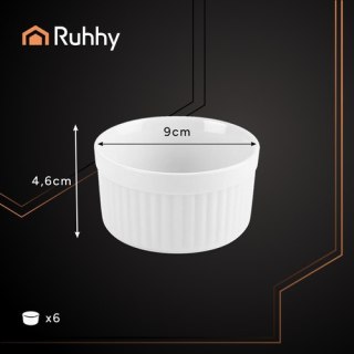 Kokilka - naczynie żaroodporne 6 szt. Ruhhy 25705