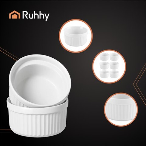 Kokilka - naczynie żaroodporne 6 szt. Ruhhy 25705