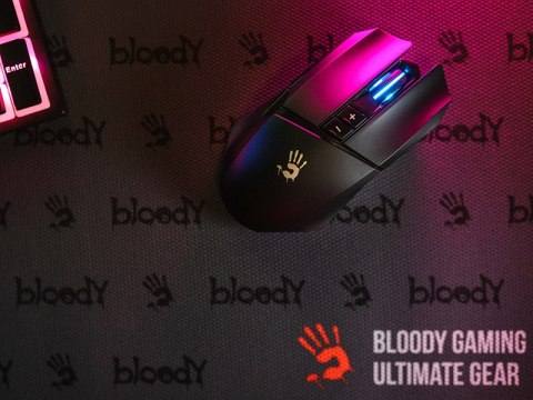 Mysz A4TECH BLOODY R36 ULTRA WRLS 2,4G+USB (Black)