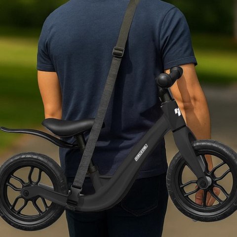 Rowerek biegowy czarny Kruzzel 25767