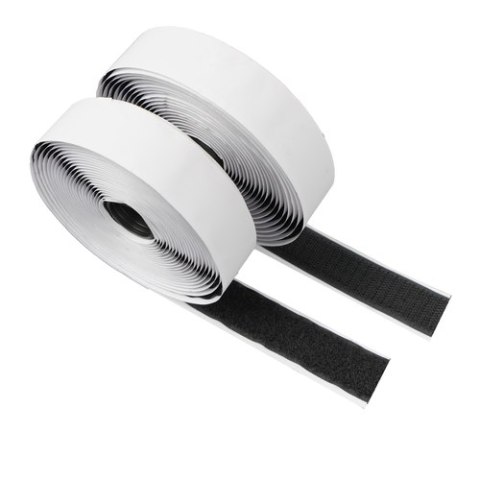 Rzep samoprzylepny czarny 5m x 2,5cm Ruhhy 24237