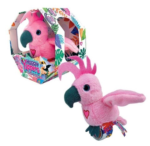 Maskotka interaktywna happy yappers wesołe gadułki - kakadu