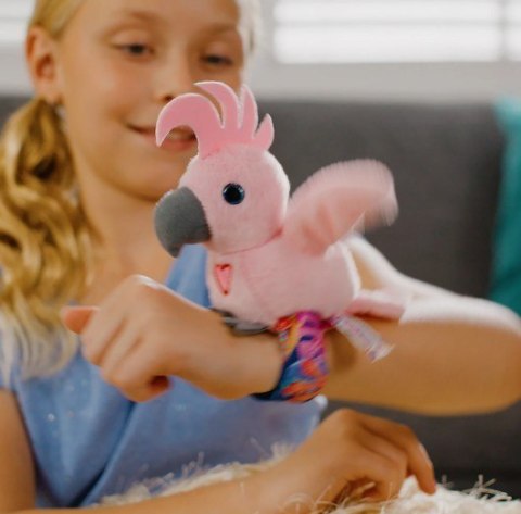 Maskotka interaktywna happy yappers wesołe gadułki - kakadu