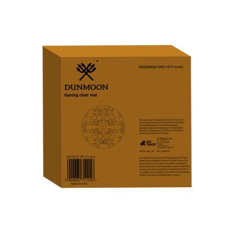 Mata gamingowa pod fotel okrągła Dunmoon 25956