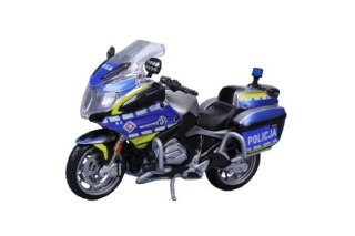 Model metalowy motocykl polska policja 1/18