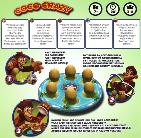 Gra coco crazy (edycja polska)