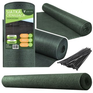 Siatka Cieniująca Na Ogrodzenie Płot Maskująca Zielona 1.5M 25M 140g/m?