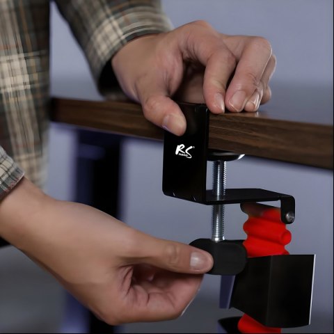 Organizer kabli / maskownica do biurka Nano RS, 1345mm, czano czerwony, RS125