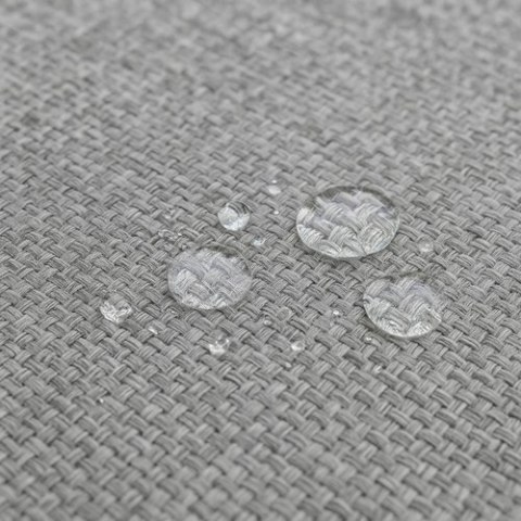 Pufa materiałowa szara 60x30x30 cm Ruhhy 25996