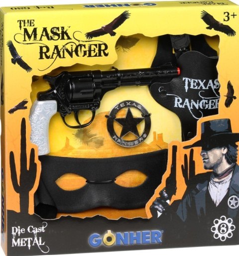 Gonher zestaw kowbojski z maską