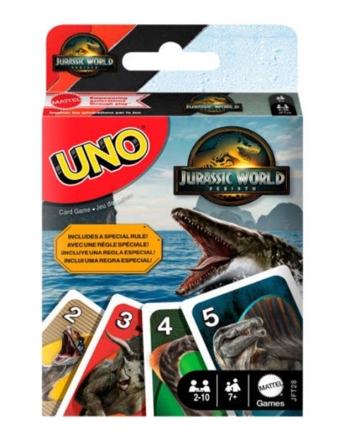 Gra uno jurassic world odrodzenie