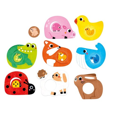 Układanka pierwsze puzzle - maluszki