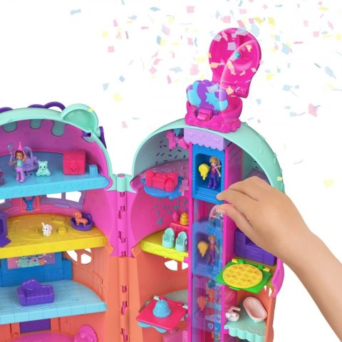 Zestaw figurek polly pocket lodowy domek z basenem