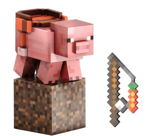 Figurka minecraft diamentowy poziom zombie
