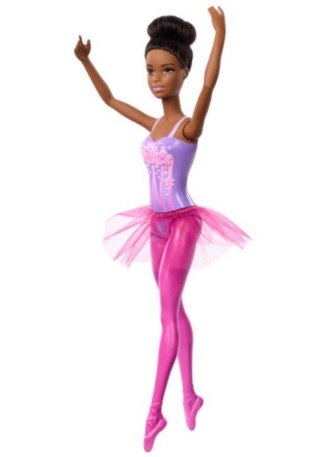 Lalka barbie baletnica czarne włosy