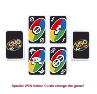 Gra uno all wild dzikie karty