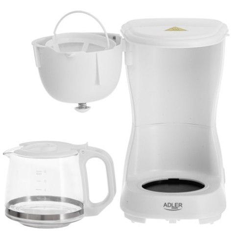 AD 4381 white Ekspres przelewowy 0,6l