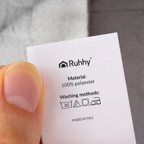 Koc dwustronny 150x200cm ciemnoszary Ruhhy 26292