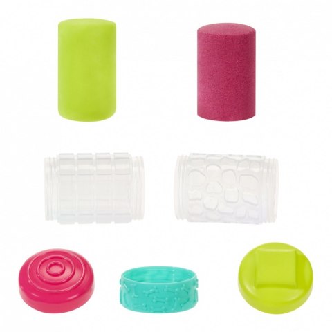 Masa plastyczna wonder factory never dry dough limonkowy, różowy