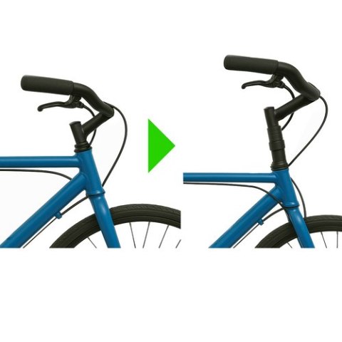 Adapter/wspornik kierownicy roweru Trizand 25993