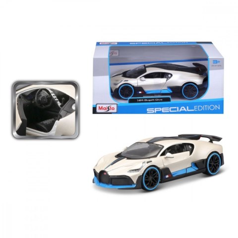 Model kompozytowy bugatti divo 1/24 biały