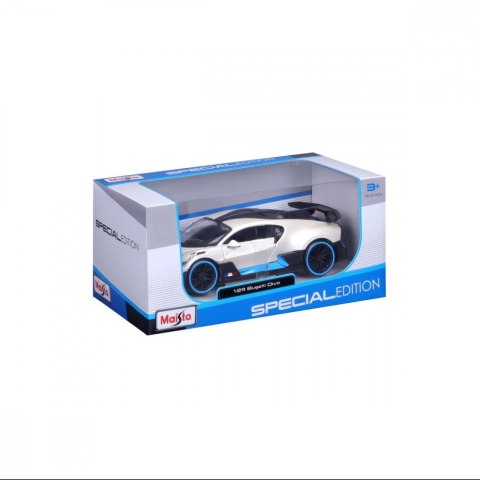 Model kompozytowy bugatti divo 1/24 biały